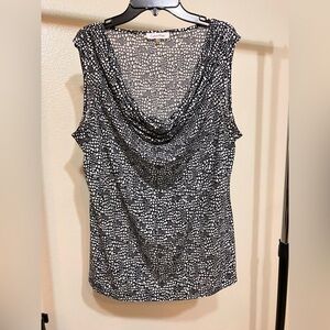 Calvin Klein Monochrome Patterned Blouse